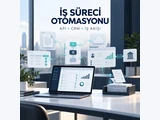İzinli API ve iş süreci otomasyonu hizmeti için temsili görsel
